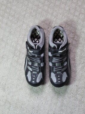 Specialized Size 37 Black Grey Cycling Shoes